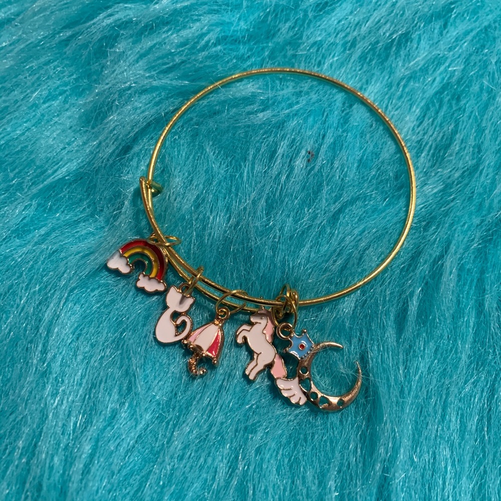 charm bangle “beautiful sky”
